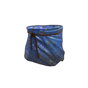 Blue Tarp Skirt
