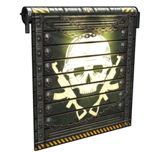 Danger Zone Garage Door