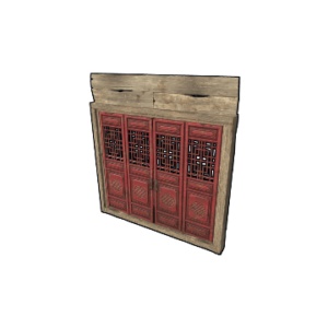 Chinese Panel Wooden Doors