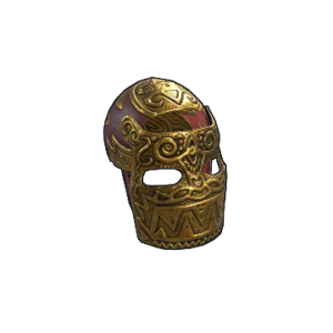 Legendary Gold Facemask