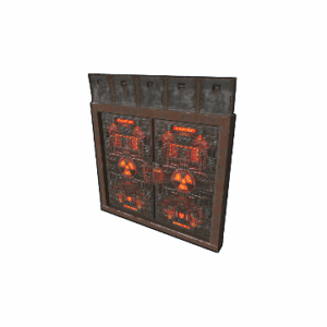 Nuke Room Double Armored Door