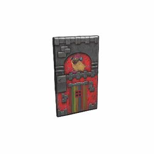 Pug Tower Door