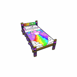 Rainbow Pony Bed
