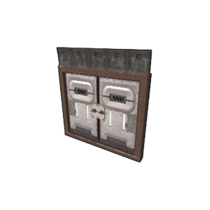Space Station Armored Double Door