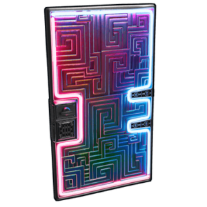 Glacial Visage Metal Door